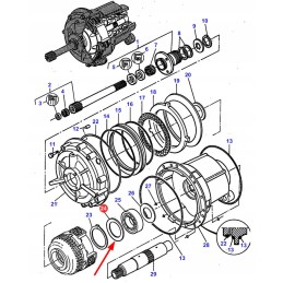 3383476m1 spacer 73 x 84 5 x 0 4 mm