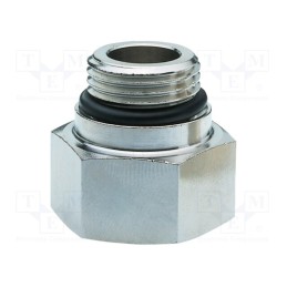 1 pcs x HUMMEL - 2 550 1238 99 - Plug with connection, Ext.thread: G 1/2', Int.thread: G 3/8'