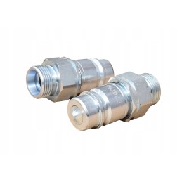 Euro quick connector set, M18 socket, M18 plug