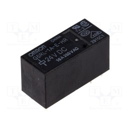 1 pcs x OMRON OCB - G5RL-1A-E-HR 24VDC - Relay: electromagnetic, SPST-NO, Ucoil: 24VDC, Icontacts max: 16A