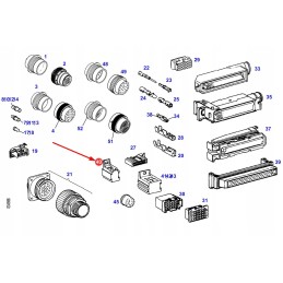 X830230708000 electrical connector housing