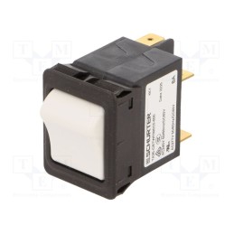 1 pcs x SCHURTER - 4435.0046 - Circuit breaker, Urated: 240VAC, 60VDC, 8A, SNAP-IN, MCB