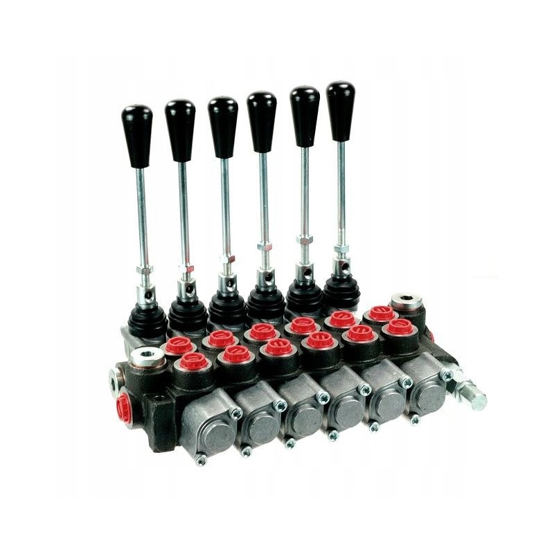 6-section hydraulic distributor 06p401 a1x6 gk