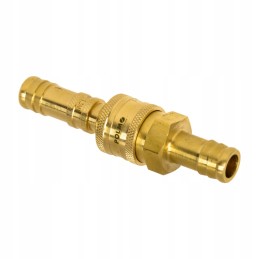 The pneumatic quick connector plugs into the 13mm hose socket