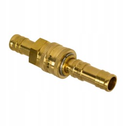 The pneumatic quick connector plugs into the 13mm hose socket