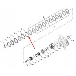 Pis06030014 securing ring