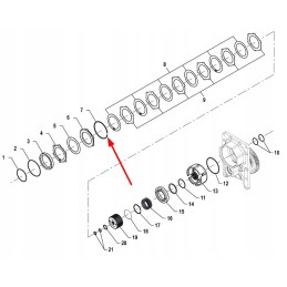 Pis06030014 securing ring