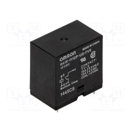 1 pcs x OMRON OCB - G4W-1112P-US-TV8 12VDC - Relay: electromagnetic, SPST-NO, Ucoil: 12VDC, Icontacts max: 15A