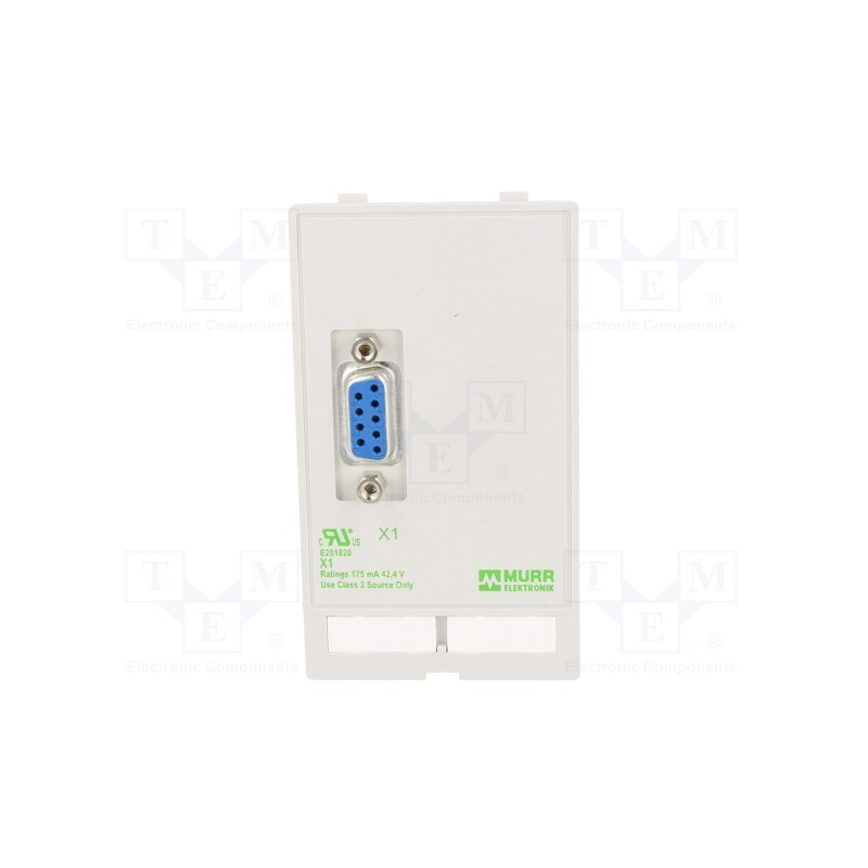 1 pcs x MURR ELEKTRONIK - 4000-68000-0240000 - Panel interface, 125VAC, 150VDC, 3A, IP20, on panel, Input: D-Sub