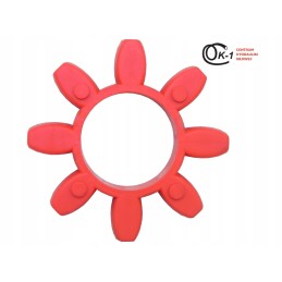 Insert connector for claw clutch 28 38 red