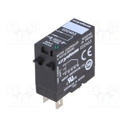 1 pcs x SENSATA / CRYDOM - ED24D3 - Relay: solid state, Ucntrl: 3÷15VDC, 3A, 24÷280VAC, socket