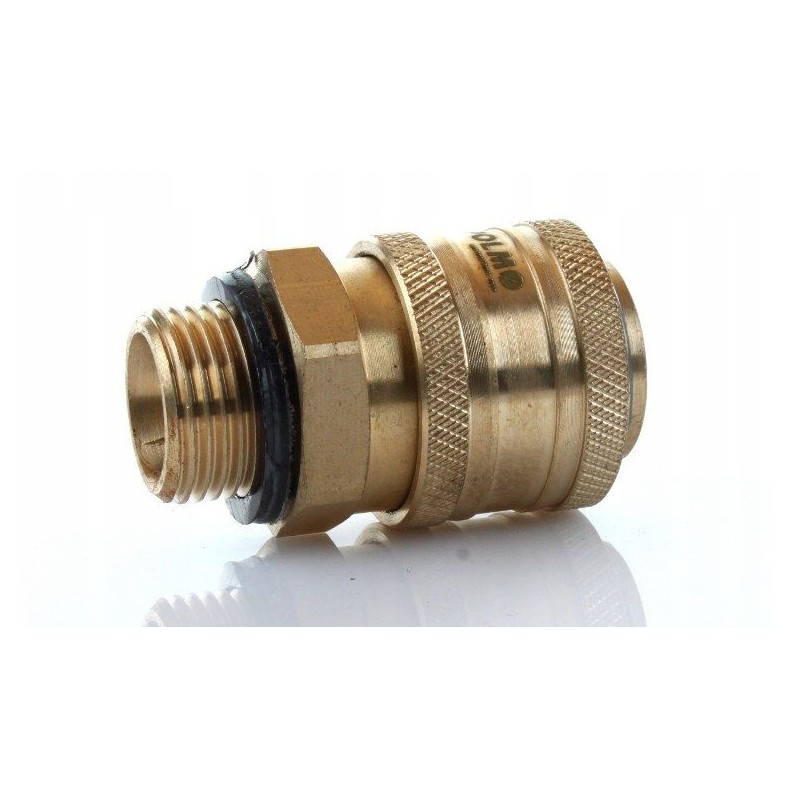Pneum quick connector p26 nw7 2 socket 3 8 male thread