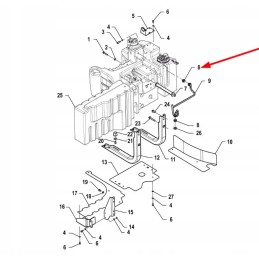 P5s50601130 fuel tank threaded insert