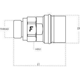 Cvv0812gasfv quick connector 1 2 bsp ig