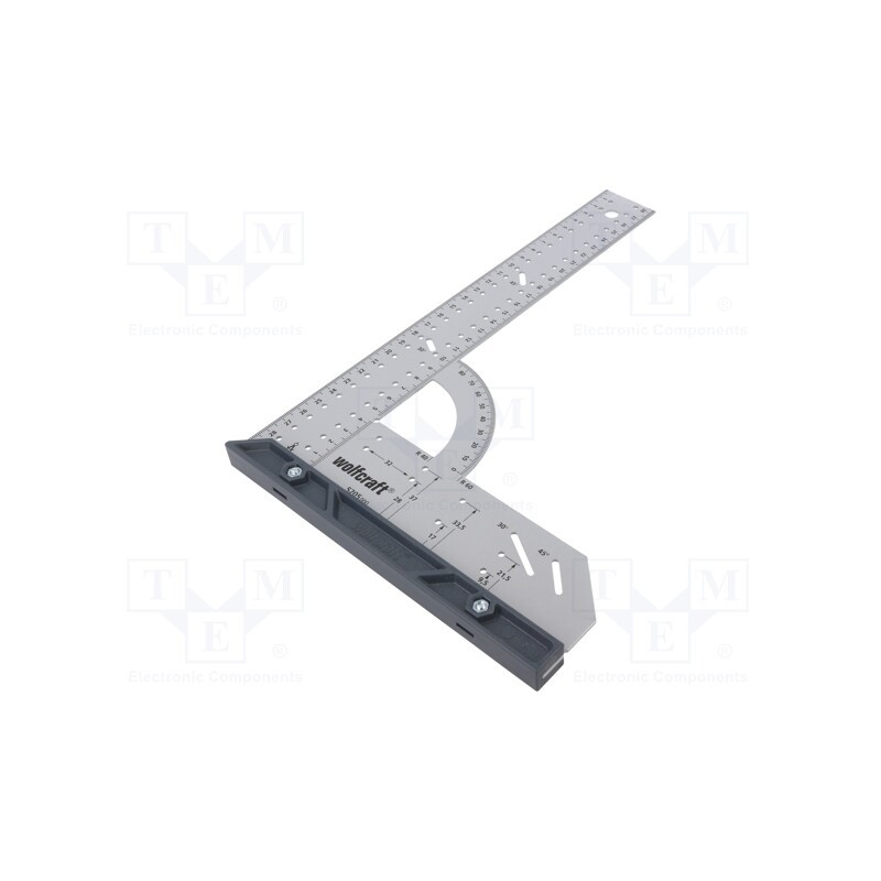 1 pcs x WOLFCRAFT - 5205000 - Try square, L: 300mm, Width: 200mm