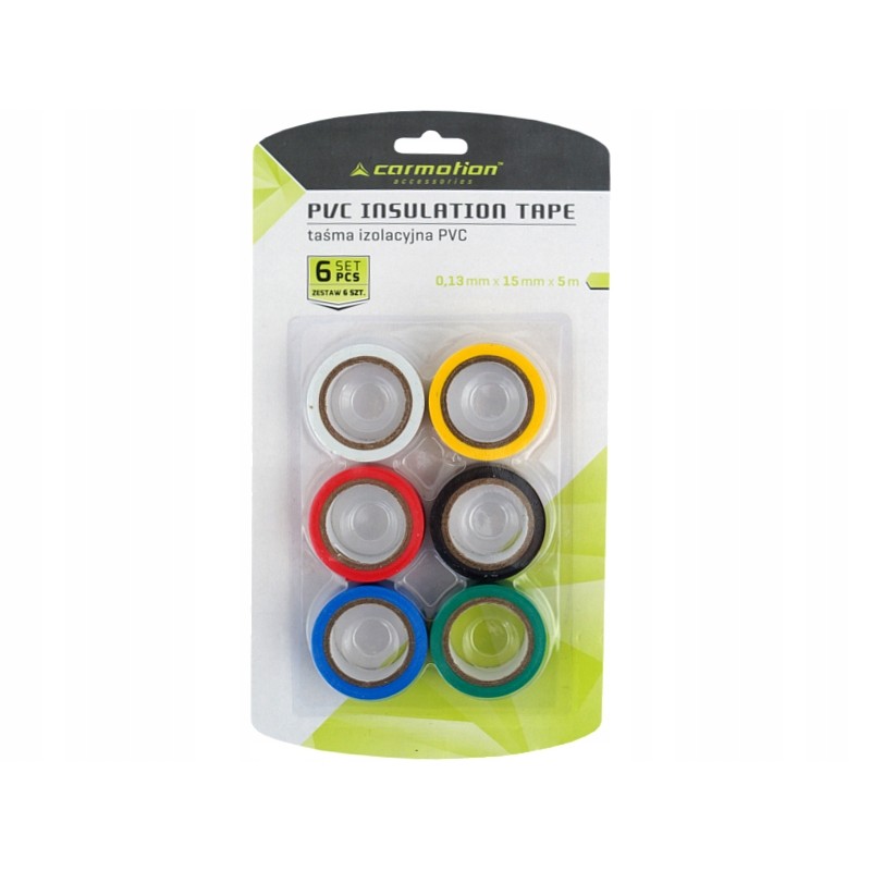 PVC insulating tapes 6 pcs