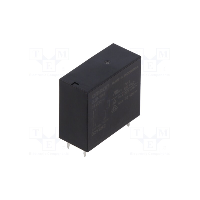 1 pcs x OMRON OCB - G2R-1A4-DC24 - Relay: electromagnetic, SPST-NO, Ucoil: 24VDC, Icontacts max: 8A
