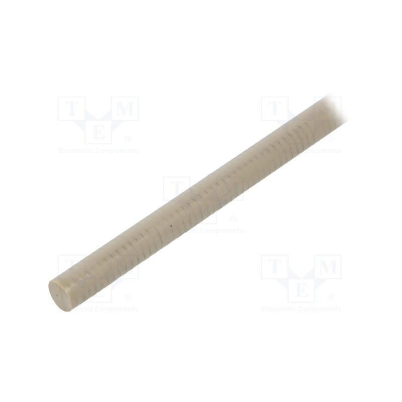 1 pcs x MITSUBISHI CHEMICAL ADV. MATERIALS - 11401292N010050000 - Rod, Ø: 10mm, L: 500mm, natural, extruded, Length tolerance: 0