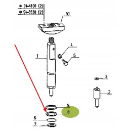 6005007131 injection valve washer
