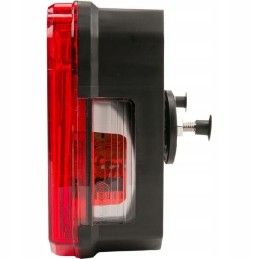 Rectangular combination rear lamp, 5 pin, left, 12 24v