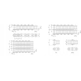 Chain lock 3 4 x 7 16 double