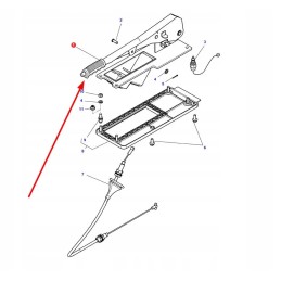 4355334m93 handbrake lever