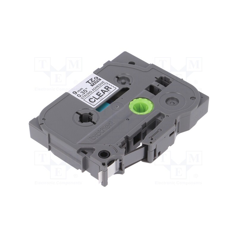 1 pcs x BROTHER - TZE-S121 - Tape, 9mm, 8m, transparent, Character colour: black