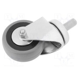 1 pcs x ELESA+GANTER - 452151 - Transport wheel, Ø: 50mm, W: 20mm, H: 66mm, torsional, 350N, RE.C7