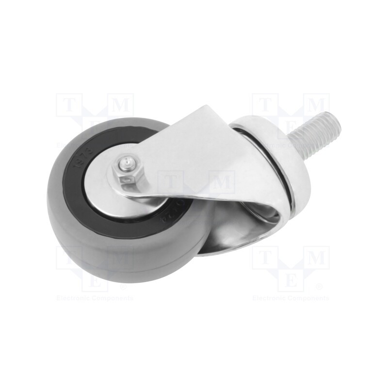 1 pcs x ELESA+GANTER - 452151 - Transport wheel, Ø: 50mm, W: 20mm, H: 66mm, torsional, 350N, RE.C7