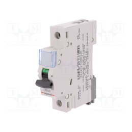 1 pcs x LEGRAND - S 301 B3 TX - Circuit breaker, 230VAC, Inom: 3A, Poles: 1, for DIN rail mounting