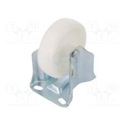 1 pcs x ELESA+GANTER - 450661 - Transport wheel, Ø: 100mm, W: 30mm, H: 128mm, rigid, Dyn.load: 2kN