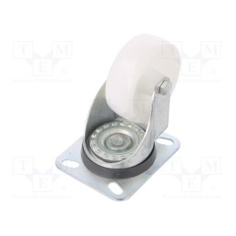 1 pcs x ELESA+GANTER - 450556 - Transport wheel, Ø: 80mm, W: 30mm, H: 107mm, torsional, 152kg