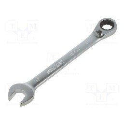 1 pcs x STANLEY - FMMT13094-0 - Wrench, combination spanner,with ratchet, 17mm, FATMAX®