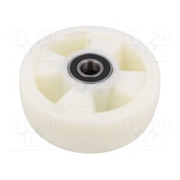 1 pcs x RADER - POBW 150/20K - Transport wheel, Ø: 150mm, W: 43mm, 500kg, polyamide, POB, -30÷80°C