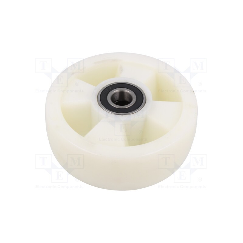 1 pcs x RADER - POBW 150/20K - Transport wheel, Ø: 150mm, W: 43mm, 500kg, polyamide, POB, -30÷80°C