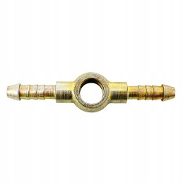 Double eyelet connector 3mm granite