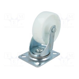 1 pcs x RADER - KPE-PPB 100S - Transport wheel, Ø: 100mm, W: 36mm, H: 128mm, torsional, 150kg, PPB