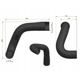 Lower radiator hose case 84497c1 warynski