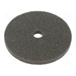 1 pcs x HURAGAN - XL-UW 2A MED 150X 12X 22MM - Wheel, fleece, Dim: Ø150x12mm, Mount.hole diam: 22mm