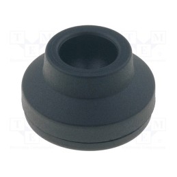 1 pcs x ELESA+GANTER - LS.A-32-14-AS - Foot, with no-slip disk, Base dia: 32mm, polyamide, H: 15mm