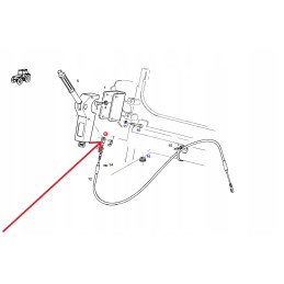 X410112601000 control cable fork
