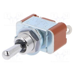 1 pcs x NKK SWITCHES - S308 - Switch: toggle, Pos: 3, SP3T, (ON)-OFF-(ON), 6A/250VAC, 20A/30VDC