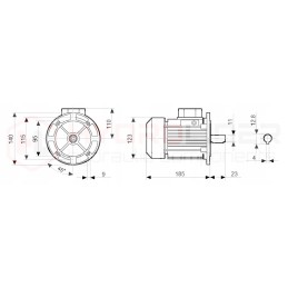 Pump 0 34l engine 380v 0 25kw 25mpa hydrolider