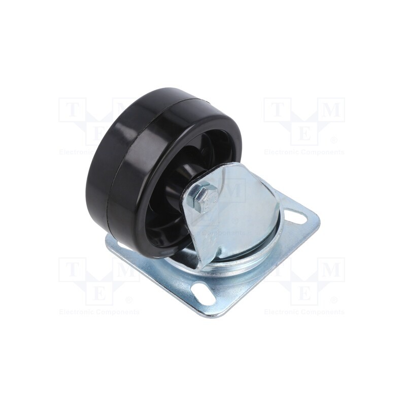 1 pcs x RADER - KPRW-MTW 80S - Transport wheel, Ø: 80mm, W: 35mm, H: 110mm, torsional, 140kg, MTW