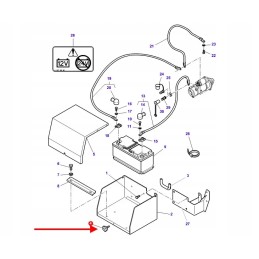 3788192m1 battery housing knob