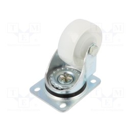 1 pcs x RADER - KPM-POB 80K1 - Transport wheel, Ø: 80mm, W: 32mm, H: 111mm, torsional