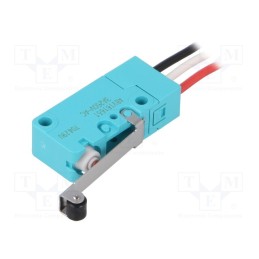 1 pcs x PANASONIC - ABV161651 - Microswitch SNAP ACTION, 1A/250VAC, with lever (with roller)