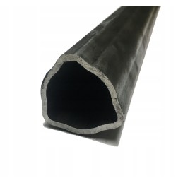 PTO shaft pipe, profiled triangle, 54x4mm, 1m