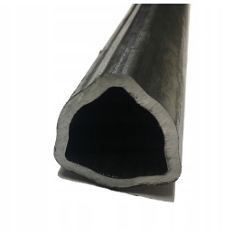 PTO shaft pipe, profiled triangle, 54x5mm, 1m