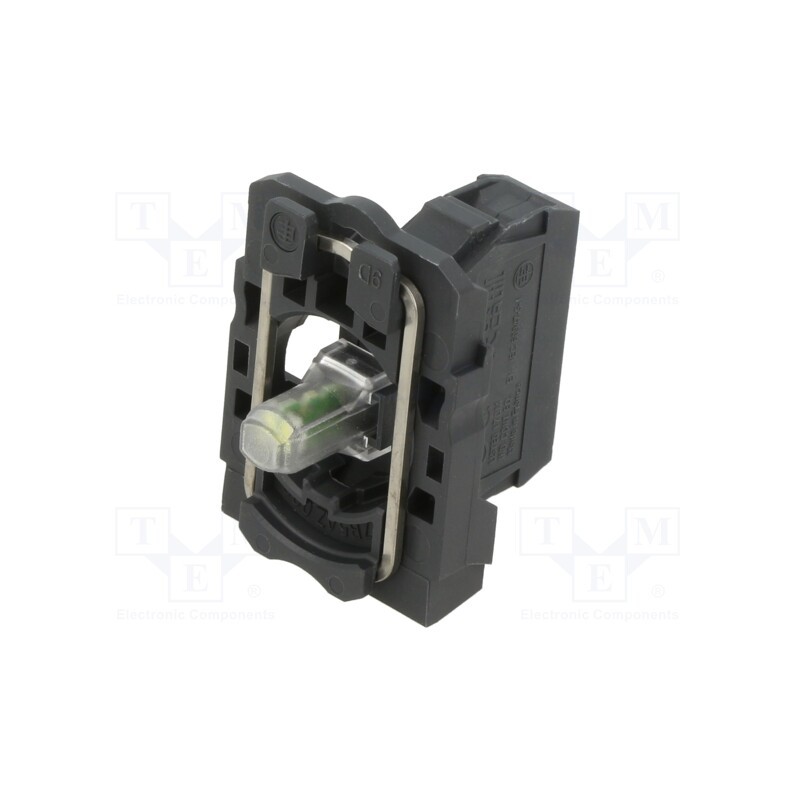 1 pcs x SCHNEIDER ELECTRIC - ZB5AVBG1 - Illuminating unit, 22mm, Harmony XB5, -25÷70°C, Illumin: LED